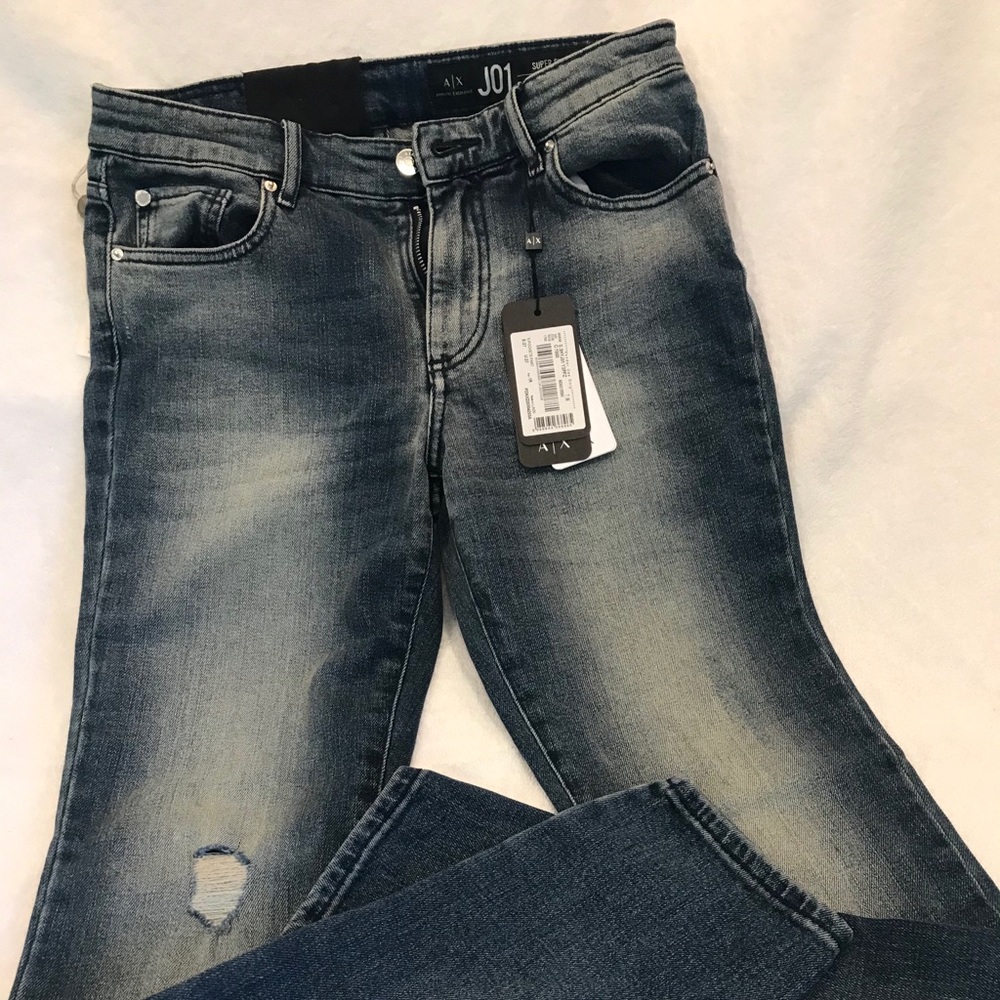 Armani Exchange Super skinny Mid-rise jeans